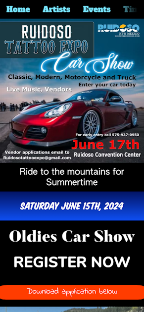 Car Show Ruidoso Tattoo Expo