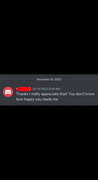 a black screen with a message that says thank you