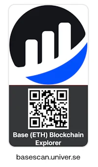 the logo for base ethh blockchain explorer