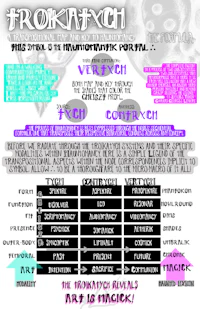 a flyer with the words frokatch on it