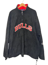 chicago bulls fleece pullover