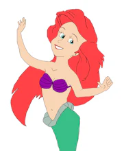 ariel from the little mermaid