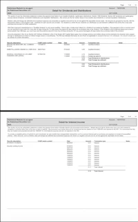 two pages of a medical form