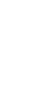a white arrow pointing down on a black background