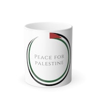 peace for palestine mug