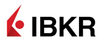ibkr logo on a white background