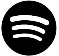 the spotify logo on a white background