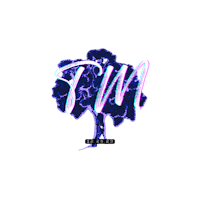 an image of a tree with the word tm written on it