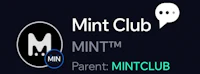 the mint club logo with the words'mint club parent'