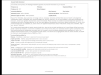 a sample of a job application form