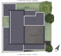 a diagram showing the layout of a house