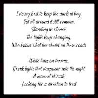 i do my best to keep the dark bay, but all it remains is remembrance