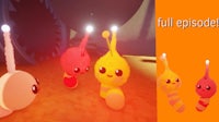 a group of stuffed animals with the words full episode