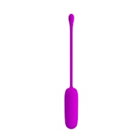 a purple sex toy on a white background