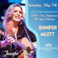 jennifer mlott at the tasting room on may 7th