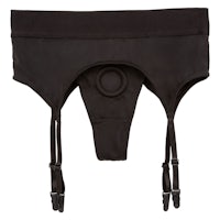 a black suspender with two straps on it