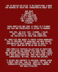 a red background with text on it