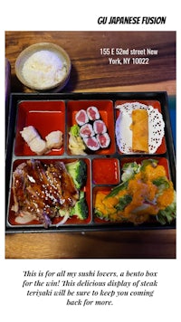 gu japanese fusion menu
