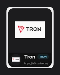 the logo for tron on a black background