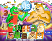 a group of cartoon characters in a game