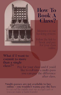 how to book a class?
