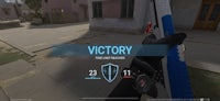 a screenshot of a game with the word victory on it