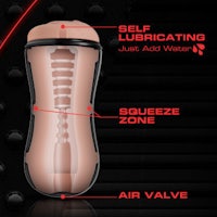 the self lubricating air valve is shown on a black background