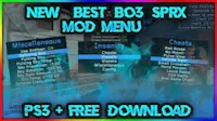 new best bo3 spr mod menu free download