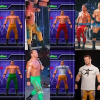 wwe wrestlers in different outfits