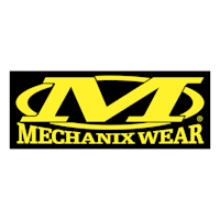the logo for mechanix wear on a black background