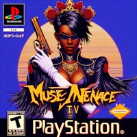 the cover of muse menace v for playstation
