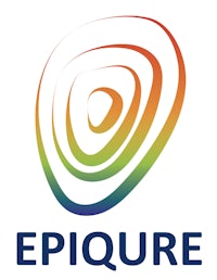 the logo for epicure