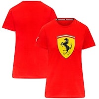 women's ferrari t - shirt in red