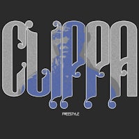 a black and blue t - shirt with the word cippa on it