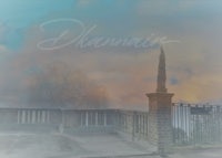 a photo of a building with the word dhamar written on it