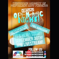 open mic night flyer
