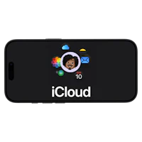 the icloud logo on an iphone