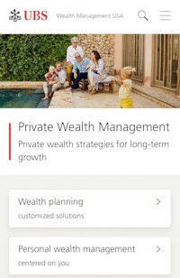 ubs private wealth management- screenshot