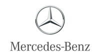 mercedes benz logo on a black background