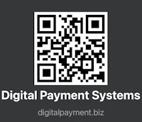 a qr code with the words digital payment systems