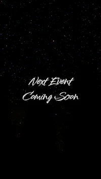a dark night sky with the words'next eve coming soon'