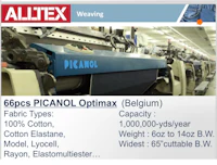 a picture of a machine with the word alltex on it