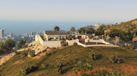 a house on top of a hill in gta 5