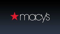 macy's logo on a black background