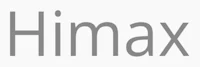 the himax logo on a white background