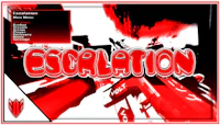 the logo for escalation on a computer screen