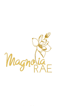 the logo for magnolia rae