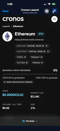 a screenshot of the crono app on an iphone