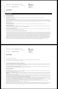 a black and white image of a document with a black background