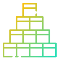 a stack of books on a black background